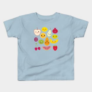 Cute Juicy Fruits Kids T-Shirt